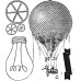 Набор акриловых штампов Craftsman, 4 шт., Prima