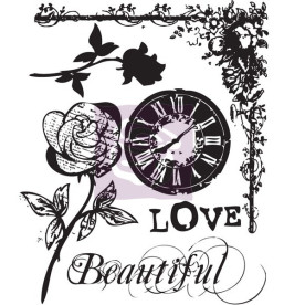 Набір акрилових штампів Tea-Thyme 2, 6 шт., Prima