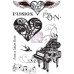 Набор резиновых штампов Musicale, 8 шт., Prima