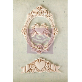 Набор гипсовых украшений La Coeur, 3 шт. от Prima