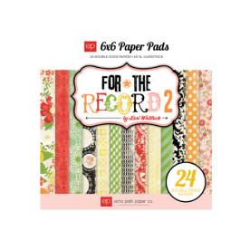 Набор бумаги For the Record 2 Tailored,  15х15 см 12 листов от Echo Park