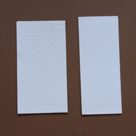 Вспененные клеевые кружки маленького размера, 24 шт - 12 мм, 72 шт - 6 мм