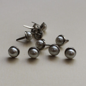 Брадсы для скрапбукинга цвета слоновой кости, 10 шт, 8 мм