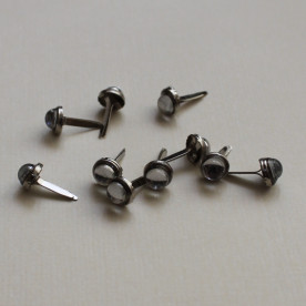 Брадси для скрапбукінгу прозорі, 10 шт, 6мм