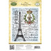 Резиновый штамп Paris, Justrite, 11,5х14,5 см
