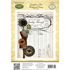Резиновый штамп Grandma's Attic, Justrite, 11х15 см