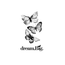 Набір гумових штампів Dream Big, Webster's Pages