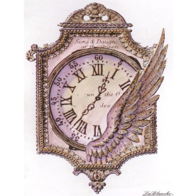 Силіконовий штамп Framed Wing, La Blanche, 10х11,5 см