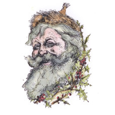 Силиконовый штамп Smiling Santa, La Blanche, 7,5х10 см