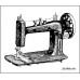 Силіконовий штамп Sewing Machine, La Blanche, 7,5х9 см