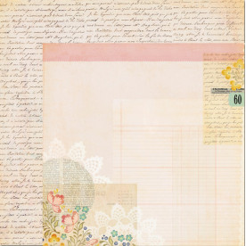 Двосторонній папір About Me Collage 30x30 см від My Mind's Eye