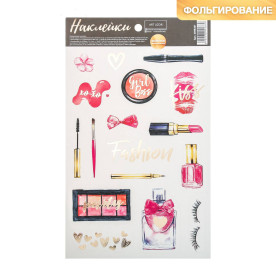 Наклейки щільні, Краса, 14×24 см, 250 г/м, АртУзор