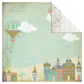 Двусторонняя бумага First Flight 30x30 см от Basic Grey