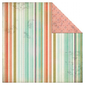 Двусторонняя бумага Up and Away 30x30 см от Basic Grey