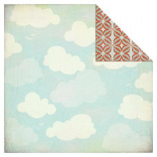 Двосторонній папір Friendly Skies 30x30 см від Basic Grey