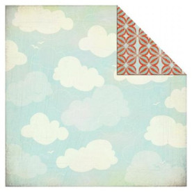 Двосторонній папір Friendly Skies 30x30 см від Basic Grey