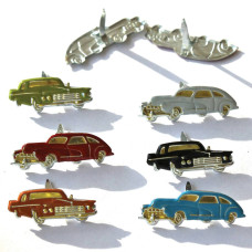 Набір брадс Car від компанії Eyelet Outlet, 12 шт