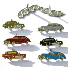 Набор брадсов Car от компании Eyelet Outlet, 12 шт