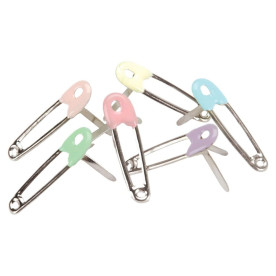 Набор брадсов Pastel Safety от компании Eyelet Outlet, 12 шт
