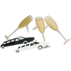 Набор брадсов Celebrate от компании Eyelet Outlet, 12 шт