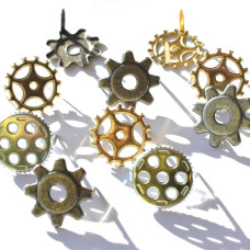 Набір брадс Gear від компанії Eyelet Outlet, 12 шт