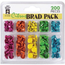 Набір брадс Citrus Brad Pack від Hot off the Press, 200 шт