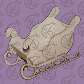 Чипборд. Заготовка "Сани"