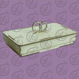 Чіпборд. Заготівля "Шкатулка №2 Весільна"