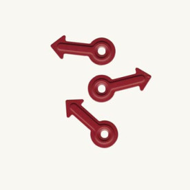 Набір анкерів (Тернера) Arrow Photo Turns: Red від 7 gypsies