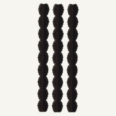 Набір бордюрів Metal Page Edge: Lace-Black від 7gypsies
