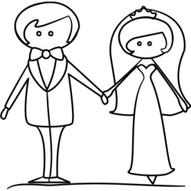 Акриловый штамп Свадьба 4.1см x 4.0см