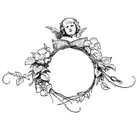 Акриловий штамп Вінок 5.1см x 3.7см