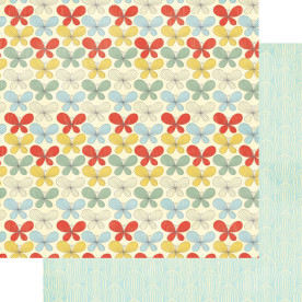 Двусторонняя бумага Flutter 30х30 см от My Mind's Eye