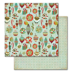 Двусторонняя бумага Tin Soldier 30x30 см от BasicGrey