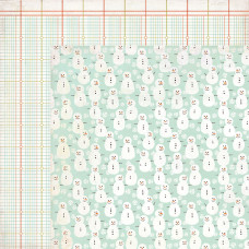 Двосторонній папір Oh What Fun 30x30 см від BasicGrey