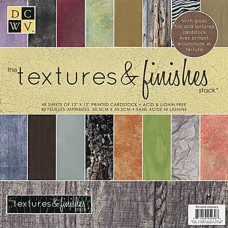 Набір текстурного картону Texture, 30х30 см від DCWV, 24 листа