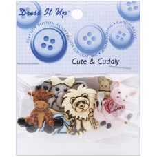 Набір ґудзиків Cute and Cuddly від Dress It Up