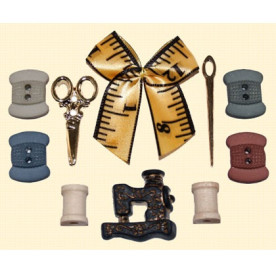 Набір ґудзиків A Stitch in Time від Dress It Up