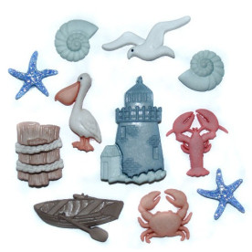Набор пуговиц Ocean View от Dress It Up