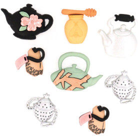 Набор пуговиц Time for Tea от Dress It Up