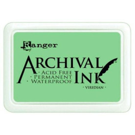 Перманентні чорнило для Штампінг Archival Ink Viridian від Ranger