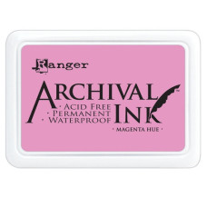 Перманентные чернила для штампинга Archival Ink Magenta Hue от Ranger