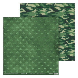 Папір для скрапбукінгу, Тільки вперед!, 30,5×32 см, 180 г/м 4166476, АртУзор