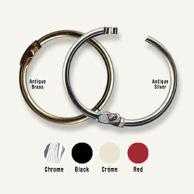 Набор колец для альбома Custom Binding Rings: Red от 7gypsies