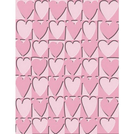Папка для тиснения Heart Blocks от Cuttlebug
