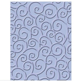 Папка для тиснения D'vine Swirls от Cuttlebug