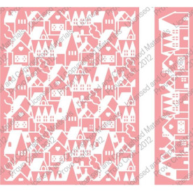 Папка для тиснення Village від Cuttlebug