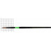 Пензель, Синтетика кругла, Green stripe 1019, № 6, довга ручка, Kolos