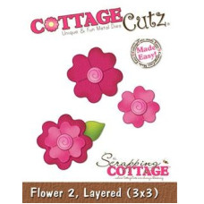 Ніж для вирізання Layered Flower2 від CottageCutz
