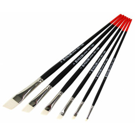 Синтетика угловая, Milk 1108A, №10, д.р. кисть, Kolos